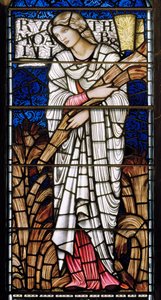 Edinburgh, St Giles Kathedrale, Morris & Co., Edward Burne-Jones, Ruth, 1886
